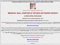Medieval Wall Painting in the English Parish Church:A Developing Catalogue Medieval Wall Painting in the English Parish Church:A Developing Catalogue