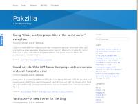 Pakzilla - A blog on Programming, Web and Technology