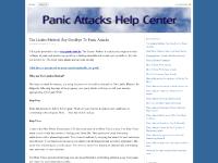 Panic Attacks Help Center Panic Attacks Help Center
