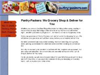 Pantry-Packers: We Grocery Shop & Deliver! Pantry-Packers: We Grocery Shop & Deliver!