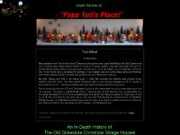 papatedsplace.com christmas village houses, Christmas putz, Christmas village collectibles
