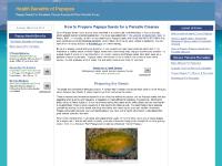 papayaseeds.net parasite cleanse, colon cleanse, raw food diet