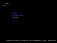 paradox-lost.net paradox-lost, poetry, laura doom