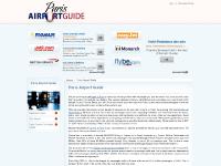 Paris Airports - Paris Airport Guide