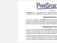 Pari sportif - Site de paris sportif en ligne pour parier en ligne Pari sportif - Site de paris sportif en ligne pour parier en ligne