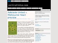 Parking The Bus&nbsp;|&nbsp;An Australian football blog on A-League tactics
