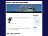 Parkland Hills Neighborhood Association | Albuquerque, New Mexico