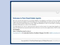 Welcome to Park Road Estate Agents Welcome to Park Road Estate Agents