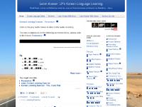 parksguide.blogspot.com Korean Language Guide, Learn Korean Through Music, 日本語