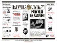 The Parkville Luminary Online The Parkville Luminary Online