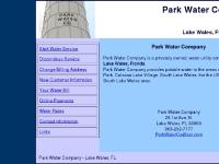 Park Water Company - Lake Wales, Florida