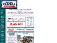 New Mahindra tractors and used tractors from parkwaytractor.com New Mahindra tractors and used tractors from parkwaytractor.com