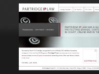 Top Intellectual Property Strategists | Partridge IP Law Top Intellectual Property Strategists | Partridge IP Law