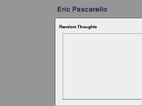 Eric Pascarello Eric Pascarello