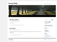 Proxys Blog | En WordPresswebbplats till Proxys Blog | En WordPresswebbplats till