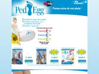  Ped Egg avec manche, Ped Egg set professionnel, Commander, Commander