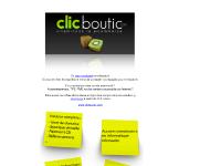 Clicboutic - Site marchand d&eacutesactiv&eacute