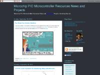 Microchip PIC Microcontroller Resources News and Projects