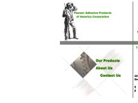 Pioneer Adhesive Products of America for Industry