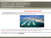 Pipeline Leak Testing Service