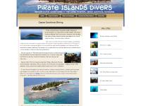 Pirate Islands Divers offers scuba trips and training with lodging in Cayos Cochinos Caribbean Honduras