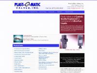 Plastic Valves, Pressure Regulators & Controls Manufactured by Plast-O-Matic Valves, Inc.