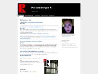 Pockettidningen R - Startsida