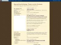 Beyond the Anthology: Poetry and its Contexts Beyond the Anthology: Poetry and its Contexts