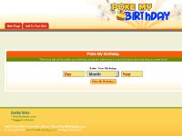 PokeMyBirthday.com - Site that pokes your Birthday and surprises you! PokeMyBirthday.com - Site that pokes your Birthday and surprises you!