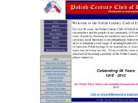 polishcenturyclub.com Polish Century Club, Polish, Century
