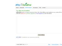 Check Spelling, Style, and Grammar with After the Deadline Check Spelling, Style, and Grammar with After the Deadline