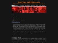 politicalanthro.wordpress.com POLITICAL ANTHROPOLOGY, Schedule, Assignments