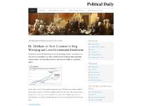 Political Daily | Conservative thoughts and Senate predictions Political Daily | Conservative thoughts and Senate predictions