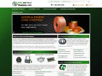 Poly and Steel Strapping: Polyester strapping, steel strapping, and strapping tools