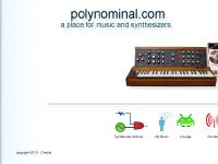 Polynominal.com a place for music and synthesizers Polynominal.com a place for music and synthesizers