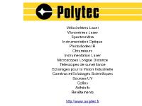 POLYTEC-PI POLYTEC-PI