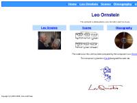 Leo Ornstein