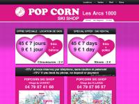 Location de Skis - Popcorn Les Arcs 1800