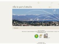 Chambres d'hôtes près de Cannes sur la Cote d'Azur : Villa Port d'Attache à Vallauris