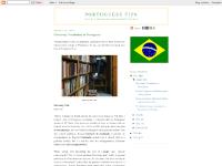 Portuguese Tips Portuguese Tips
