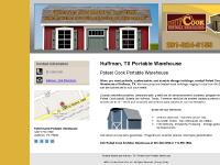 Portable Warehouse Huffman, TX - Poteet Cook Portable Warehouse Portable Warehouse Huffman, TX - Poteet Cook Portable Warehouse