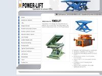 Power Lift for scissor lifts, stainless steel table lifts, low closed table lifts, platform lift tables and custom made lift tables