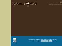 Presents of Mind - Welcome