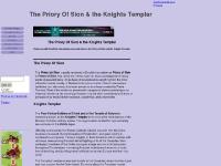 Priory Of Sion Information Web site Priory Of Sion Information Web site