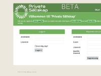 privata sällskap - start