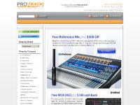 liten proaudio.com skärmbild liten proaudio.com skärmbild