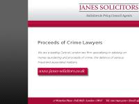 Proceeds of Crime Lawyers | Janes Solicitors London Proceeds of Crime Lawyers | Janes Solicitors London