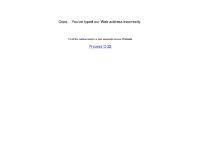 Redirect incorrectly typed URL Redirect incorrectly typed URL