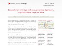 processservercambridge.co.uk Association of British Investigators., The Law Society of England & Wales, The Law Society of Scotland