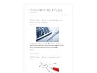 Productive By Design... Stop Procrastination Productive By Design... Stop Procrastination